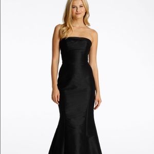 Hailey Paige Occasions black strapless formal gown- worn once